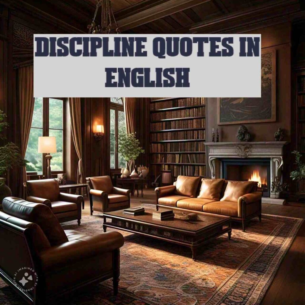 Discipline Quotes in English
