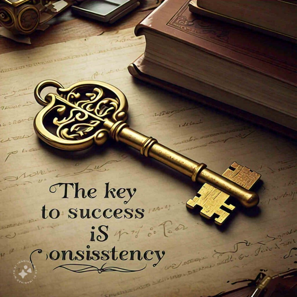 “The key to success is consistency.” – Unknown