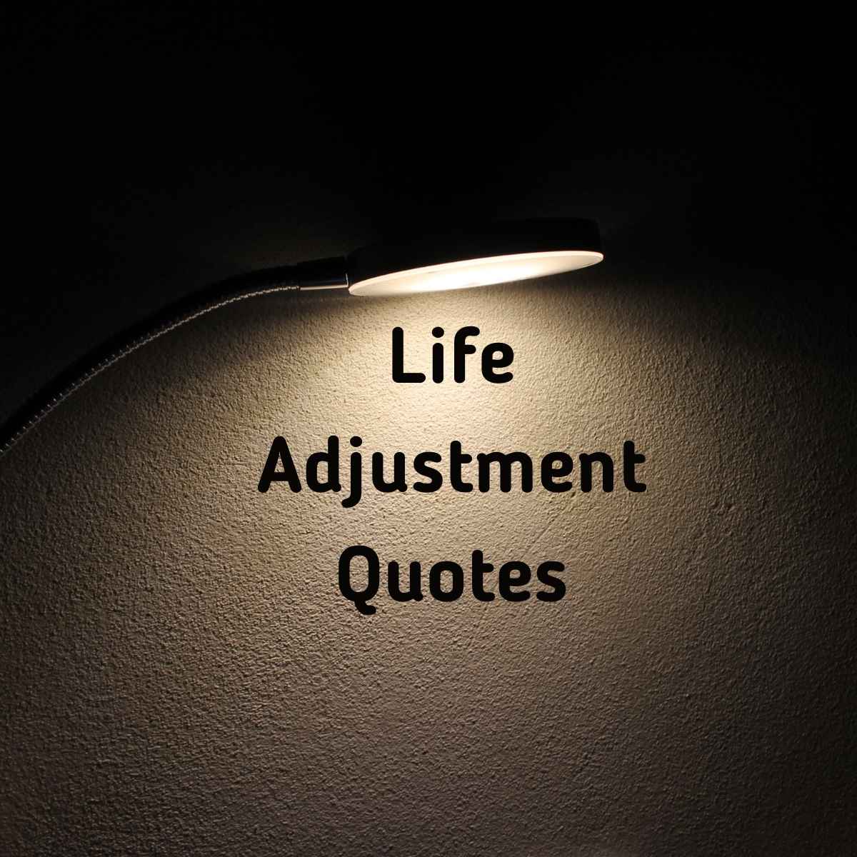 Life Adjustment Quotes