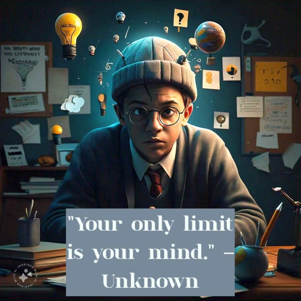 "Your only limit is your mind." – Unknown