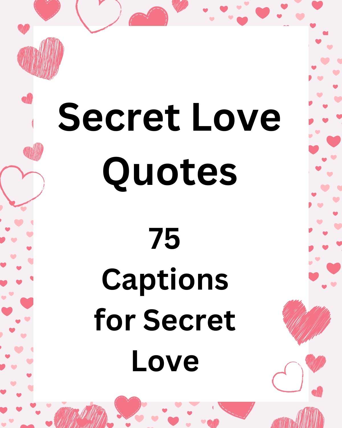 Secret Love Quotes