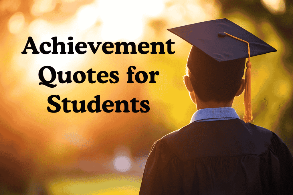 Achievement Quotes for Students