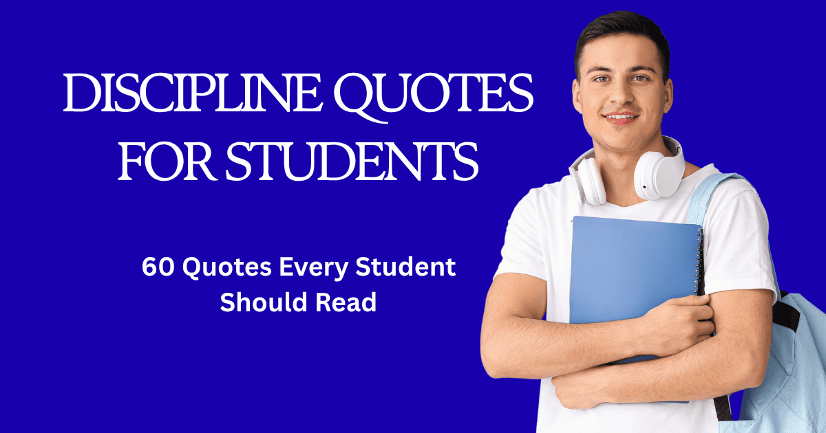 discipline quotes for stufents